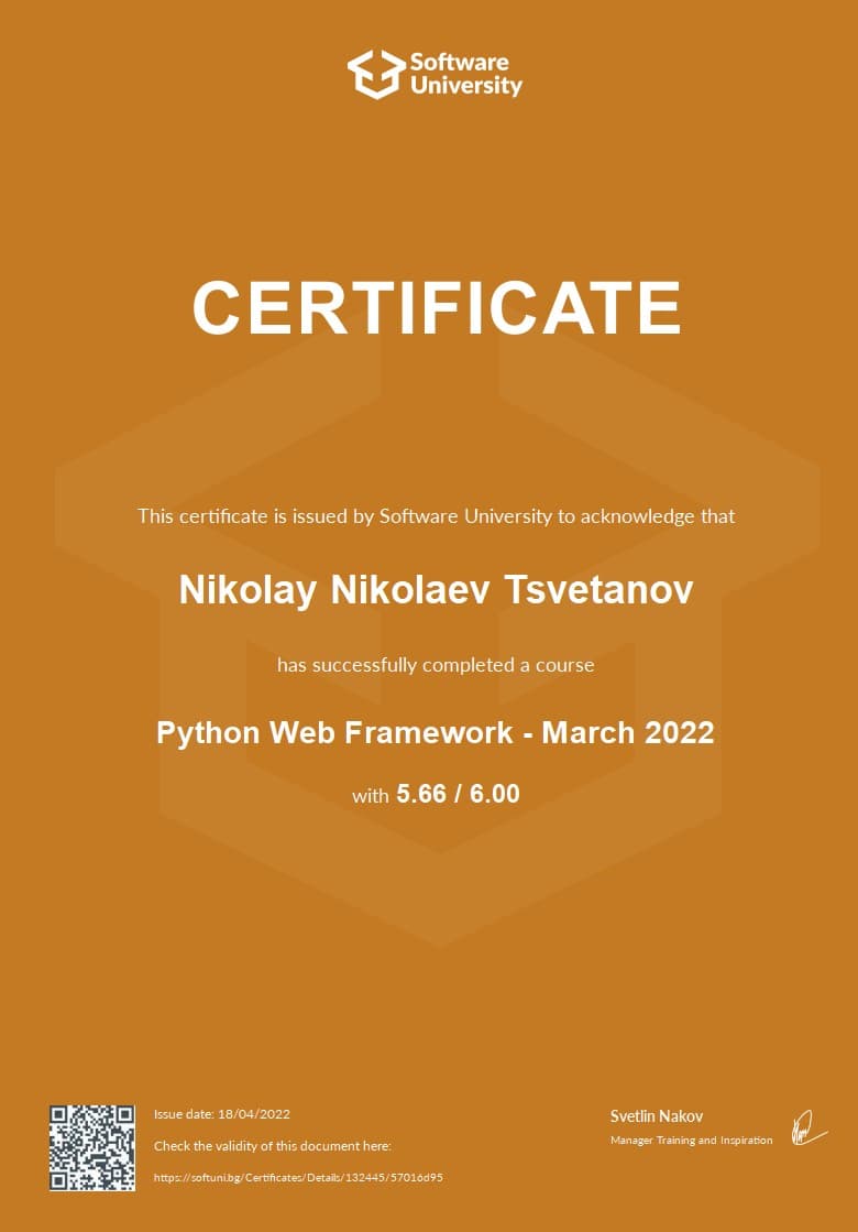 Python Web Framework